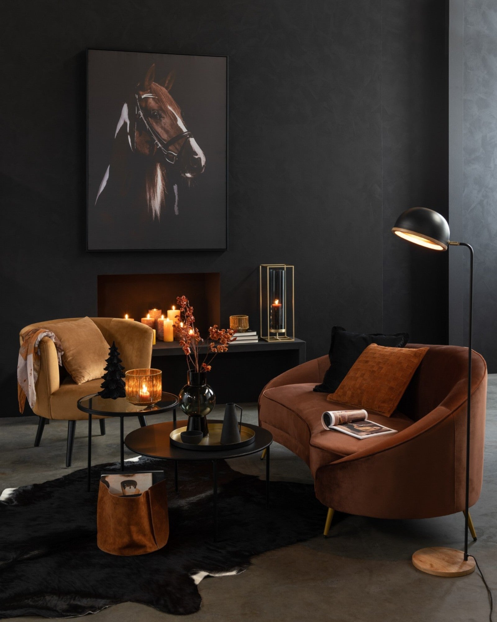 Éclat Kust | Lampe sur pied Evy – Design élégant – Éclairage chaleureux