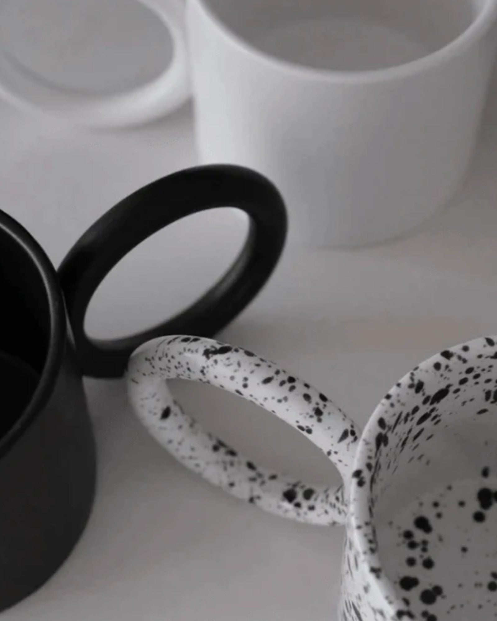Snöson | Mug avec grande poignée – 320 ml – Élégance raffinée