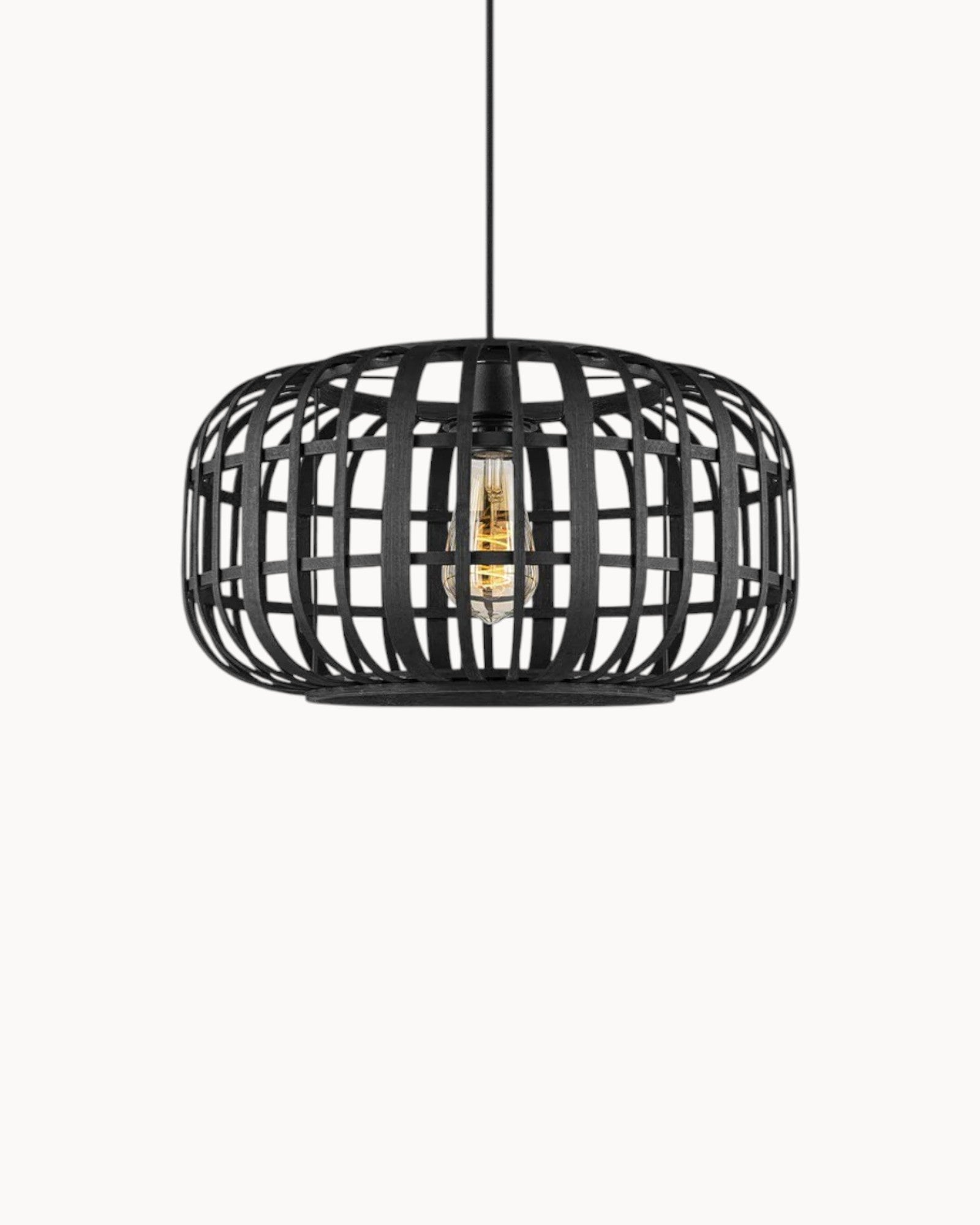 Chic Hav | Lampe suspendue en bambou – design bohémien élégant