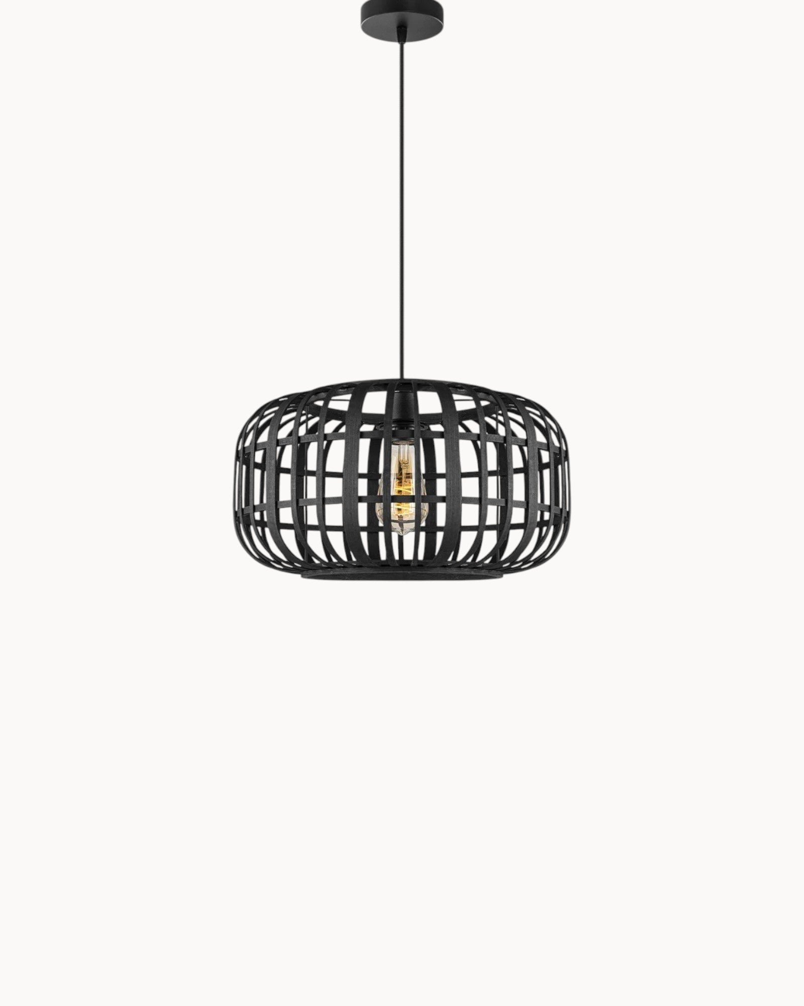 Chic Hav | Lampe suspendue en bambou – design bohémien élégant