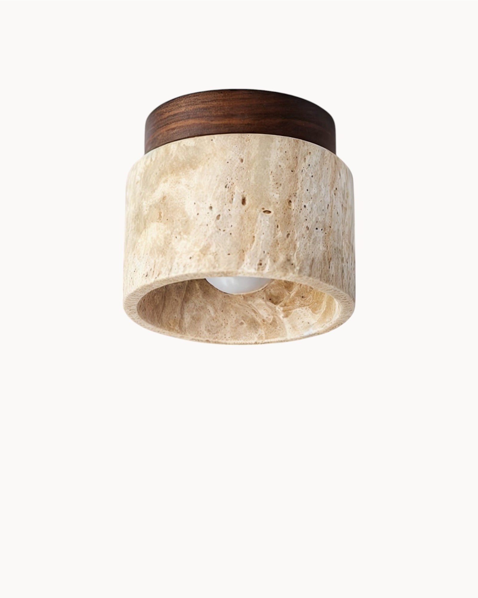 Brume Vind | Plafonnier en bois – style Wabi-Sabi – ambiance chaleureuse