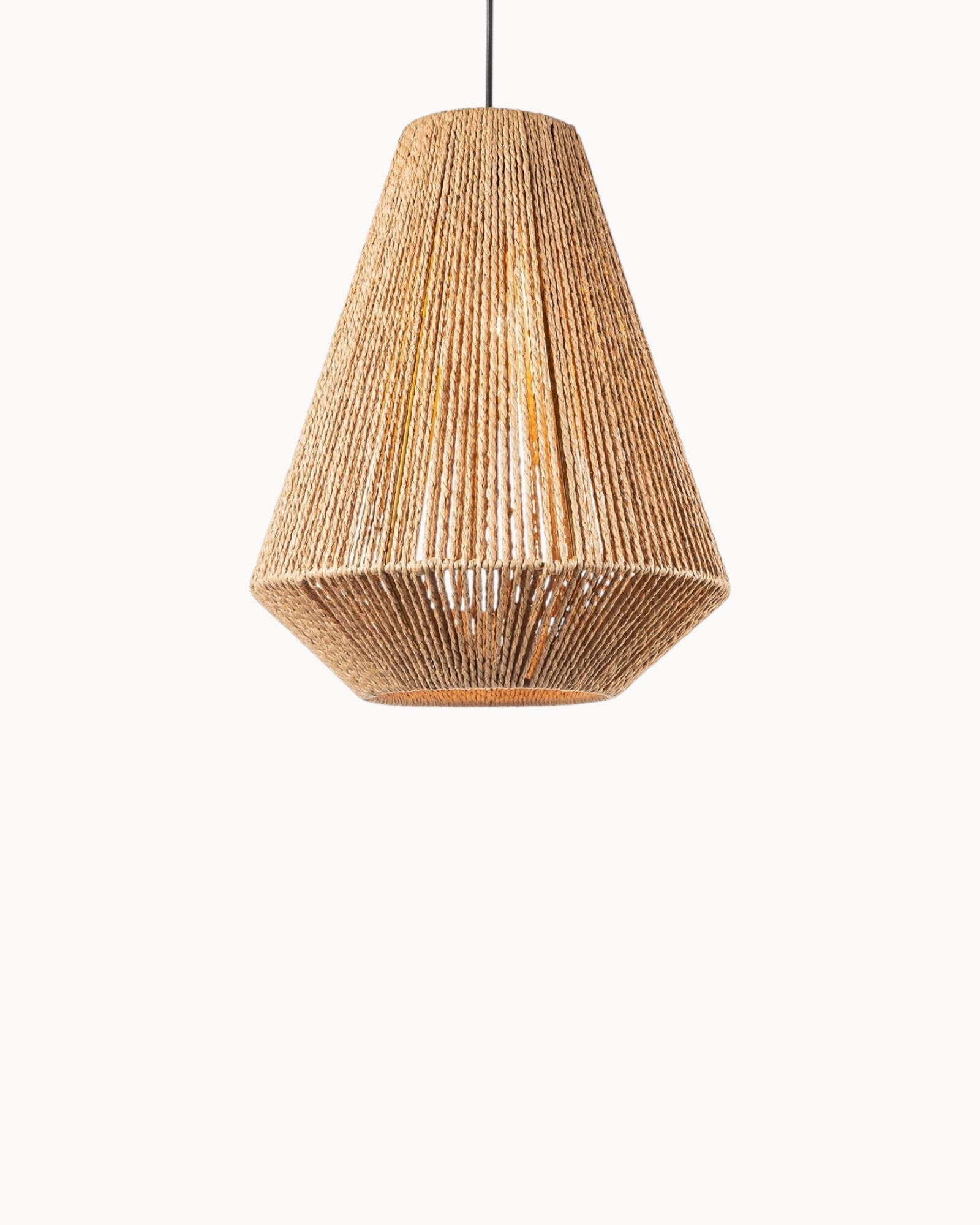 Beau Snö | Lampe suspendue en bois – design élégant – 33x33x146cm