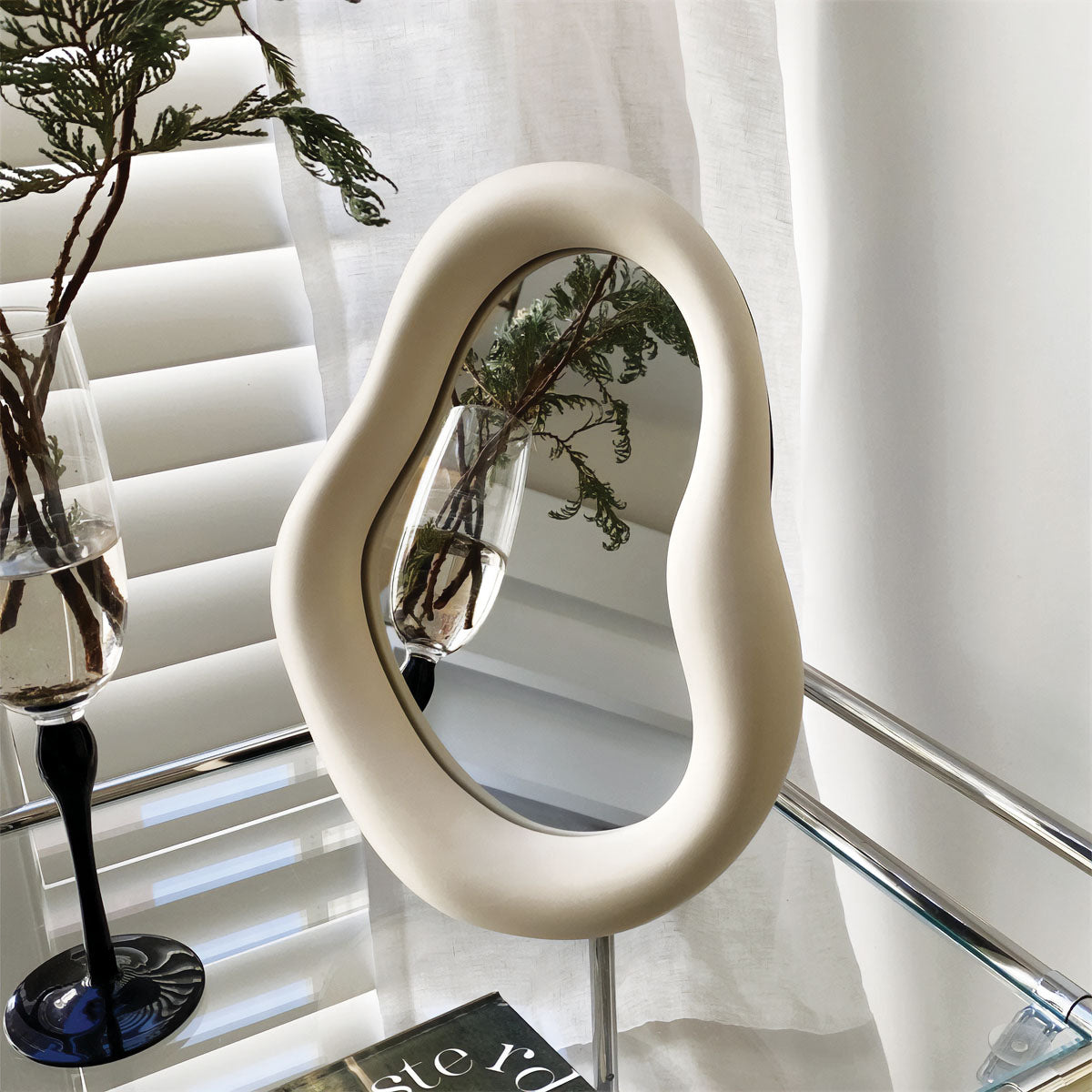 Linge Storm | Miroir de Table – Design élégant – Finition premium