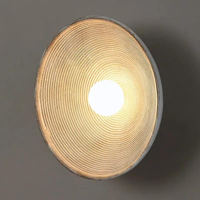 Douce Ro | Applique rétro en résine et verre dépoli – style vintage – installation facile