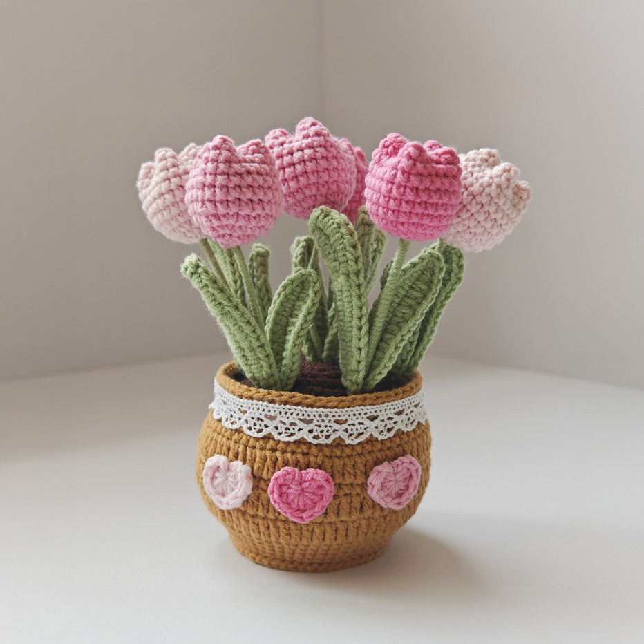 Tulipes au Crochet Florin
