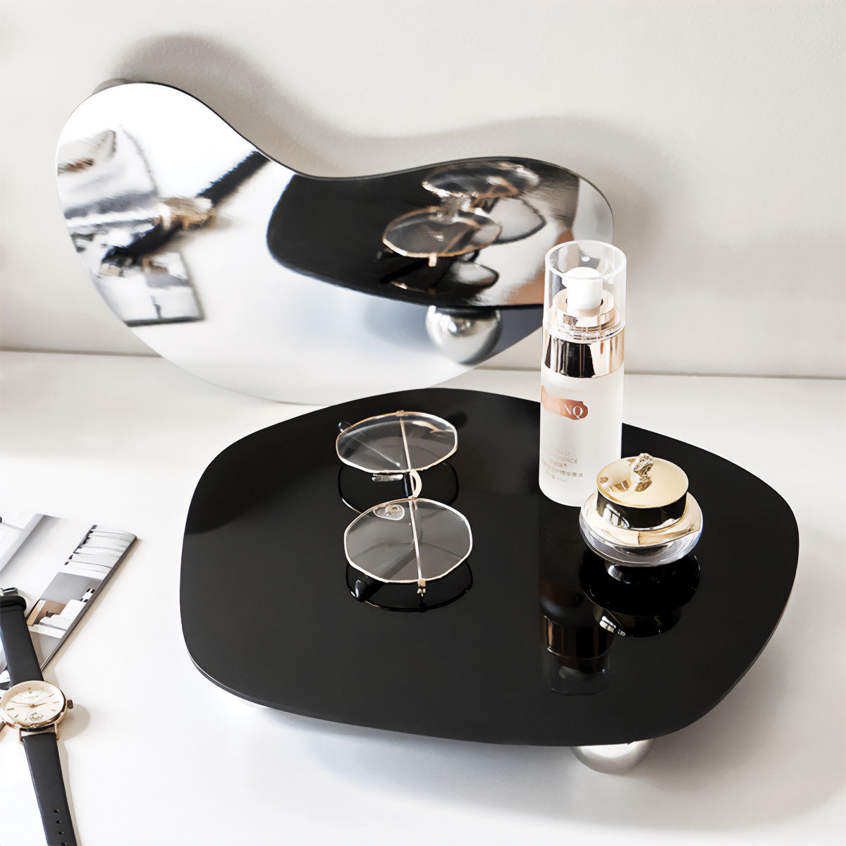 Neige Hem | Plateau à plusieurs niveaux – design élégant – multifonctionnel