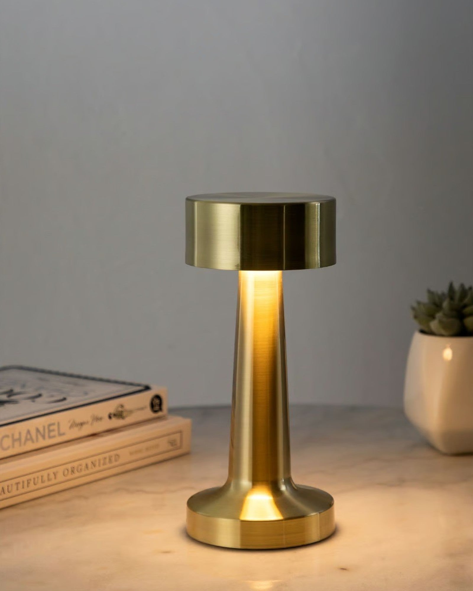 Vent Kust | Lampe de Table LED – Design vintage – Dimmable