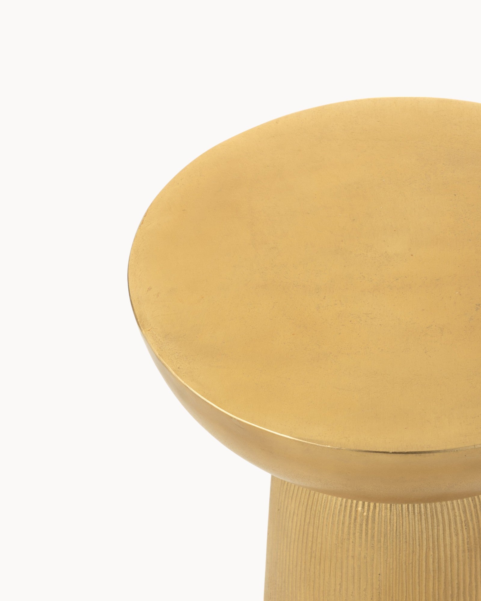 Fjohem | Table d'appoint Louane – Or – Élégante et moderne – 36x36x52 cm