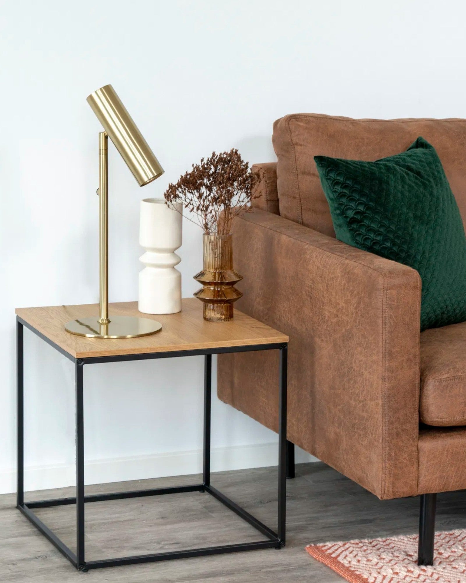 Caleur | Lampe de table – design élégant – finition laiton