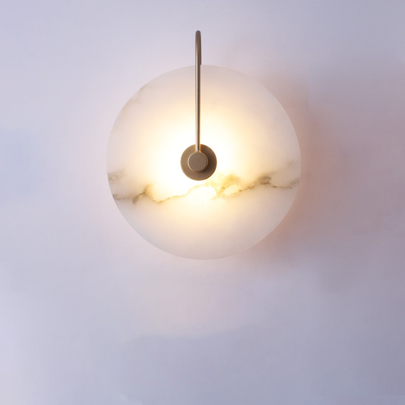 Bleeur | Applique murale LED – marbre élégant – écologique