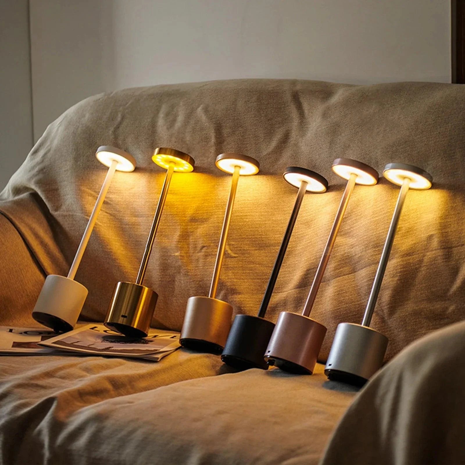 Lysblå | Lampe de table sans fil – rechargeable USB – design élégant