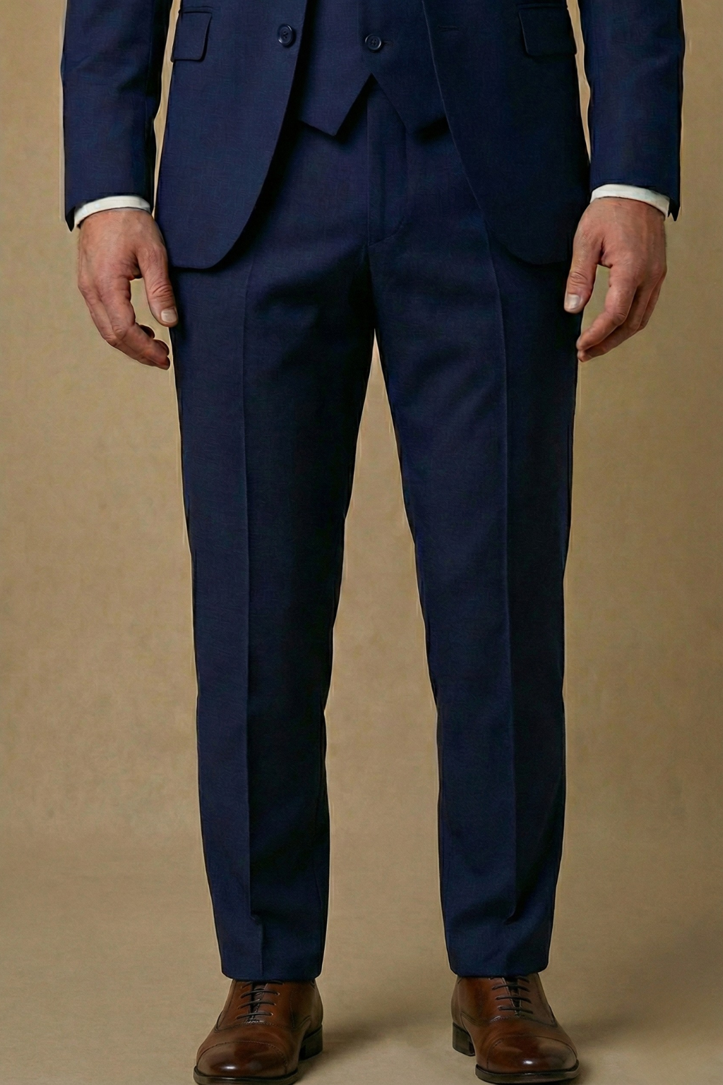 Men’s Three-Piece Wedding Guest Suit – Tailored Slim Fit Jacket, Waistcoat and Trousers for Formal Celebrations