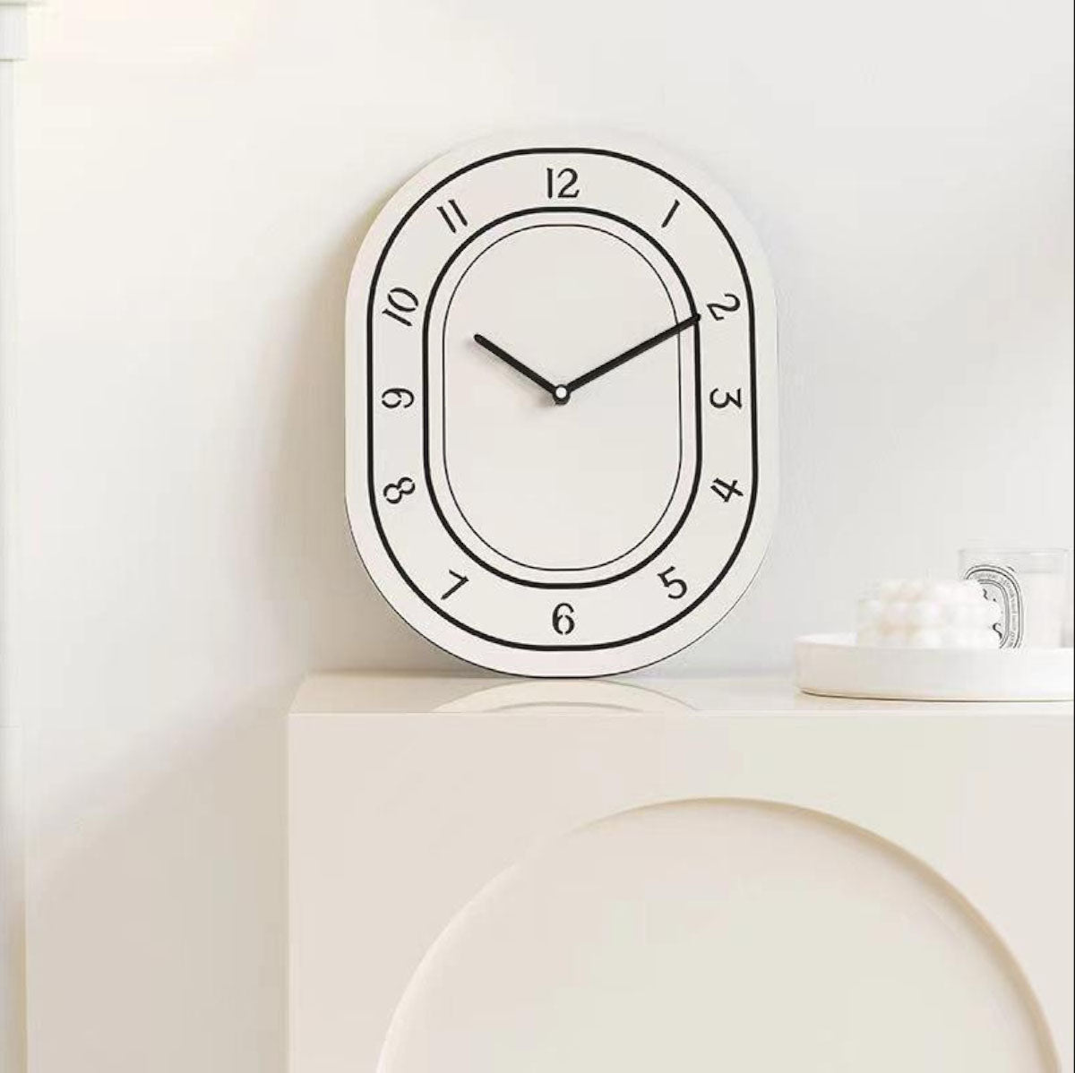 Soluce | Horloge murale élégante – design moderne – silencieuse