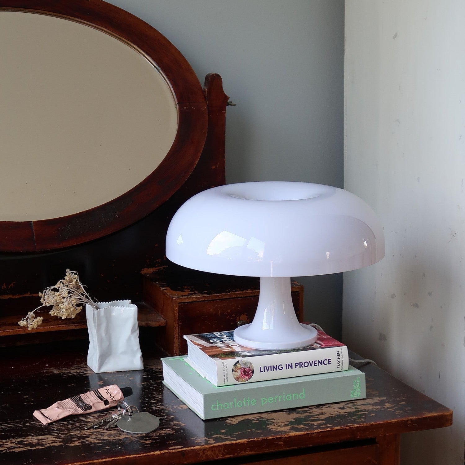 Blåume | Lampe de table LED – design champignon – dimmable