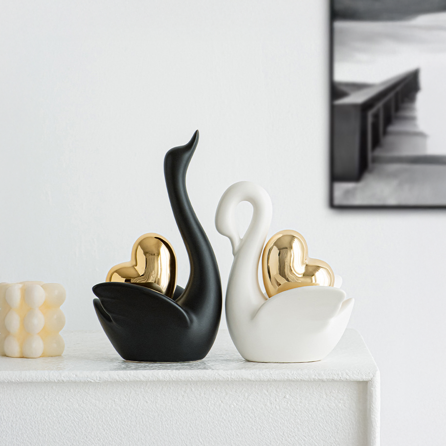 Figurines de Cygne Isla