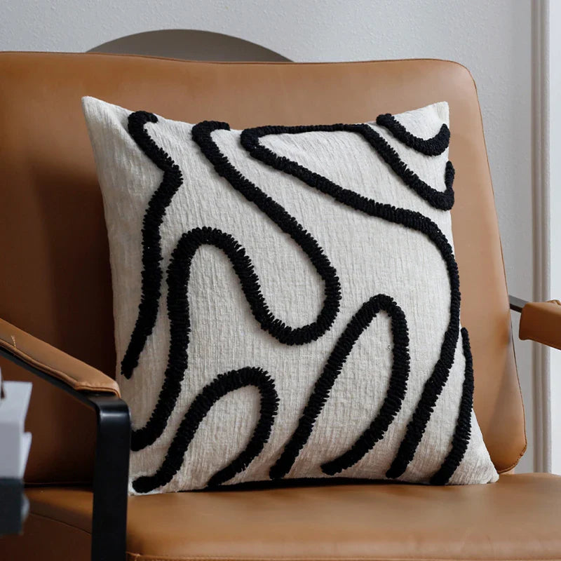 Coussin en Chenille