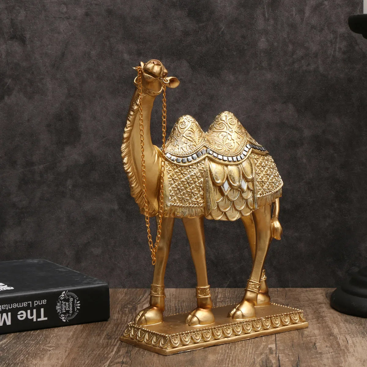 Chameaux Dorés du Sahara