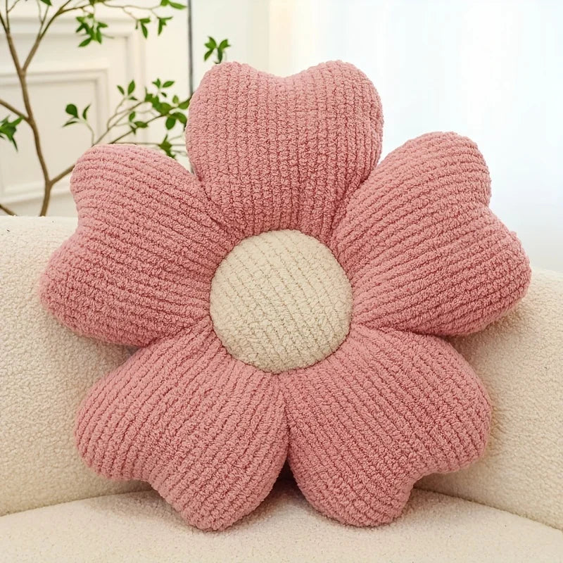 Coussin de salon en velours côtelé