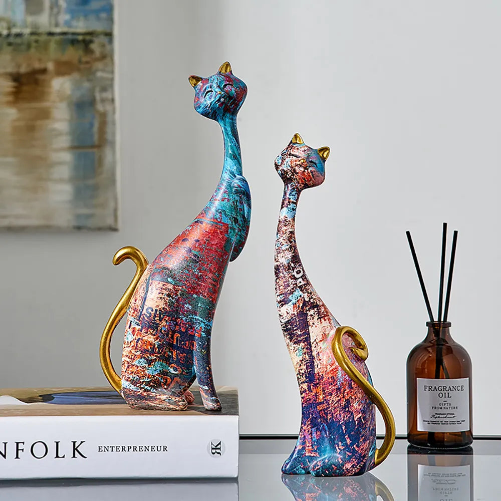 Figurines de Chat Nambé