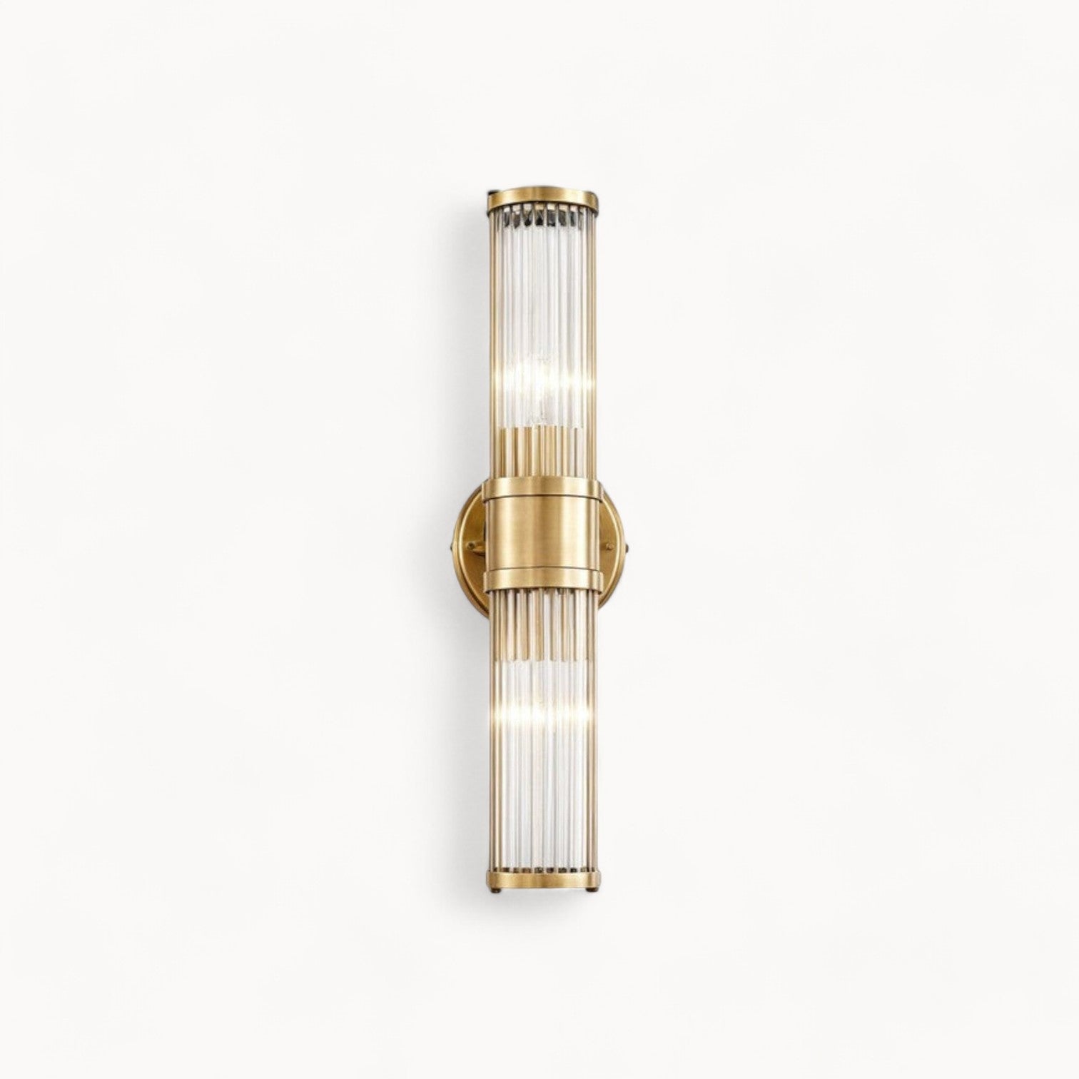 Calme Berg | Appliques Murales de Luxe – Cristal et Cuivre – Style Moderne