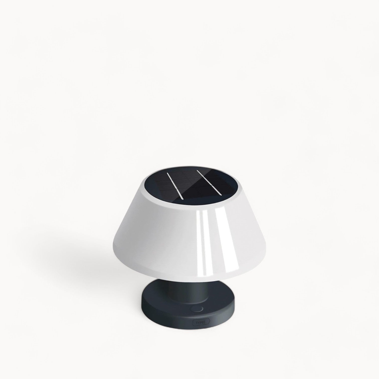 Nuit Blå | Lampe de table solaire – LED, étanche IP65, 4 niveaux de luminosité