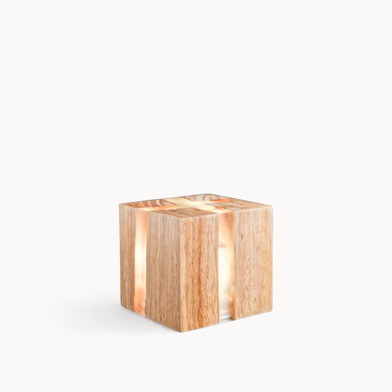 Beau Ro | Lampe de table LED moderne – design en bois élégant