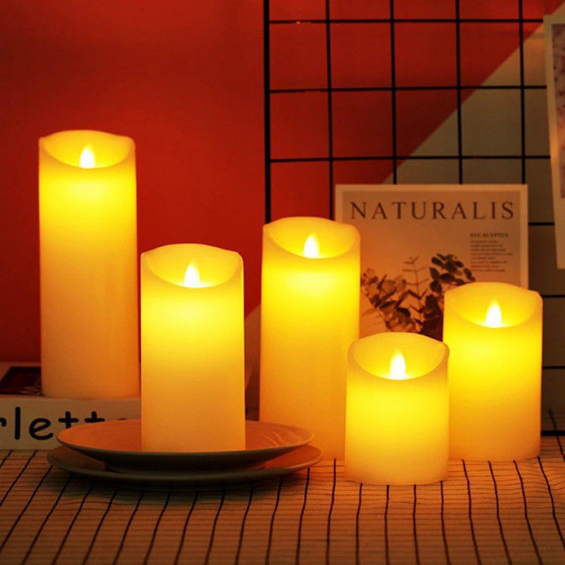 Varisk | Bougies LED sans flamme – Sûres & Élégantes – Ambiance parfaite