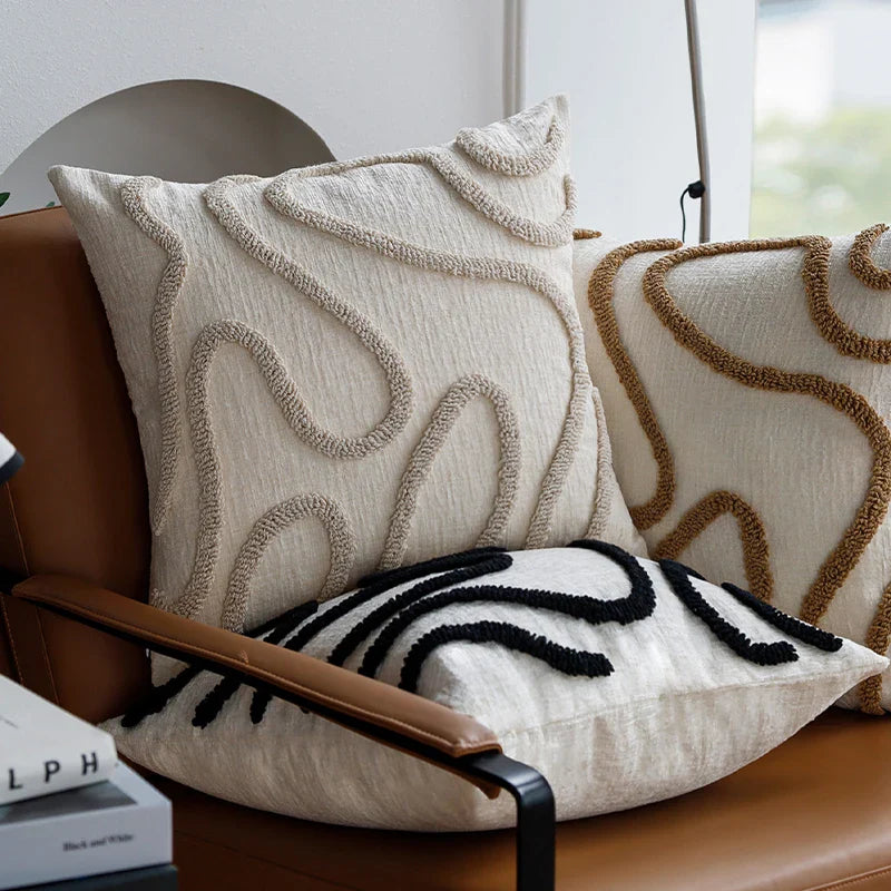 Coussin en Chenille