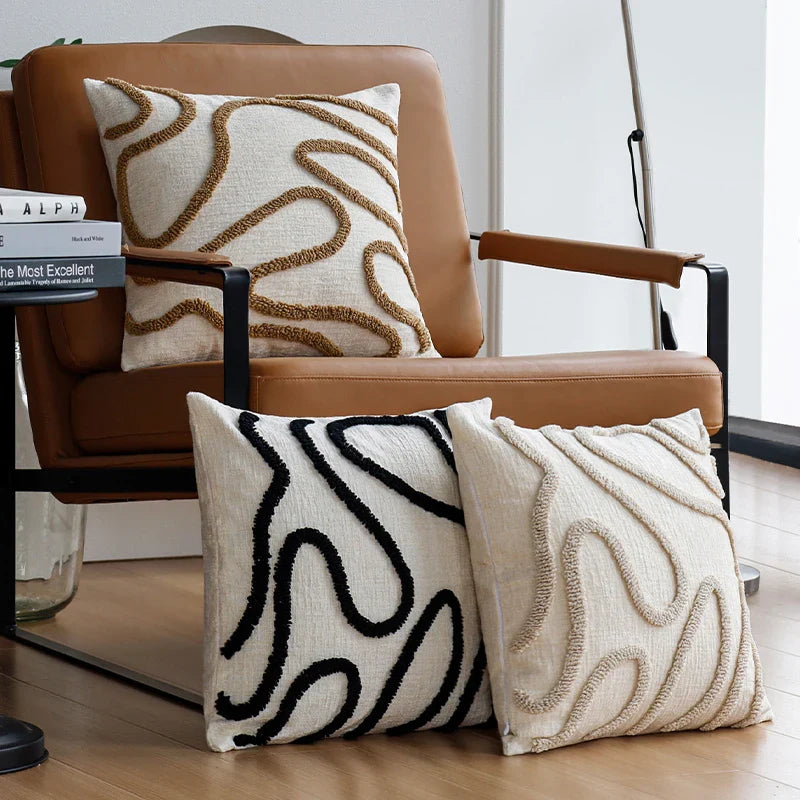 Coussin en Chenille