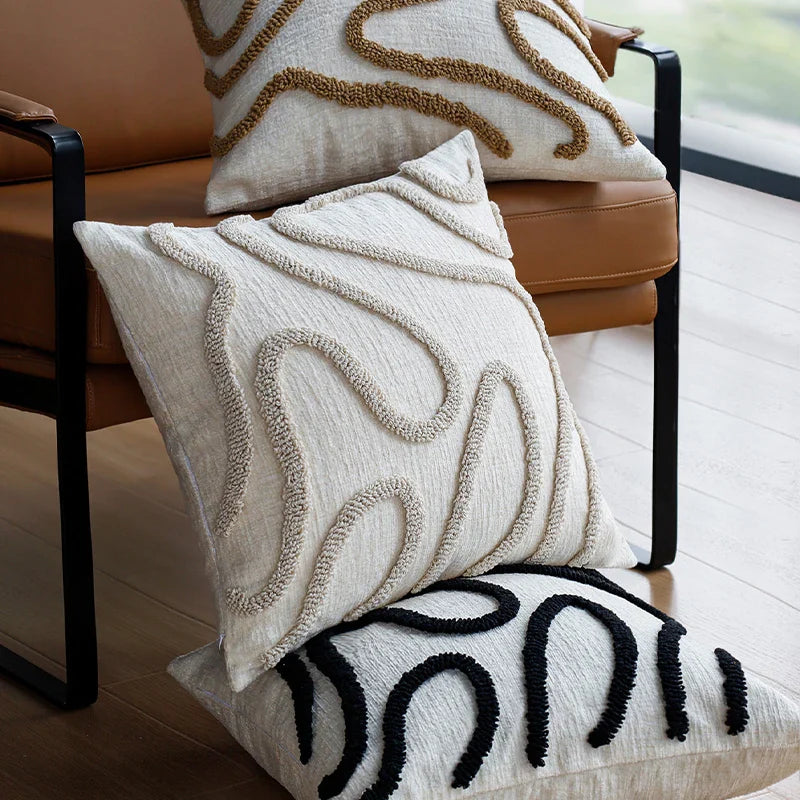 Coussin en Chenille