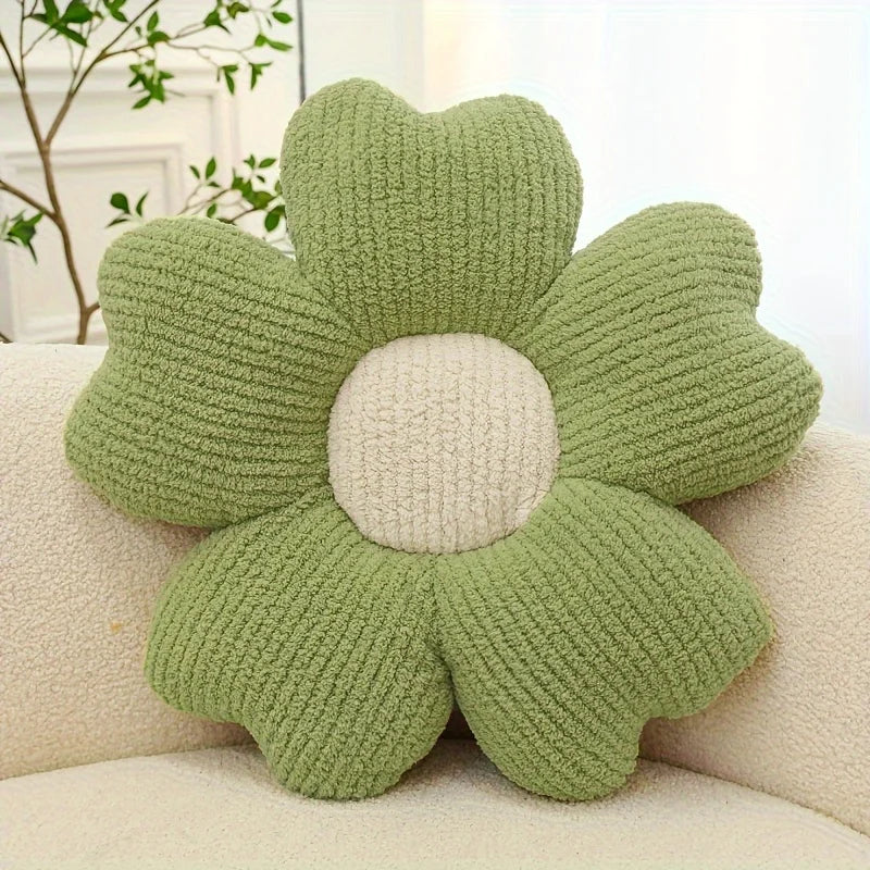 Coussin de salon en velours côtelé