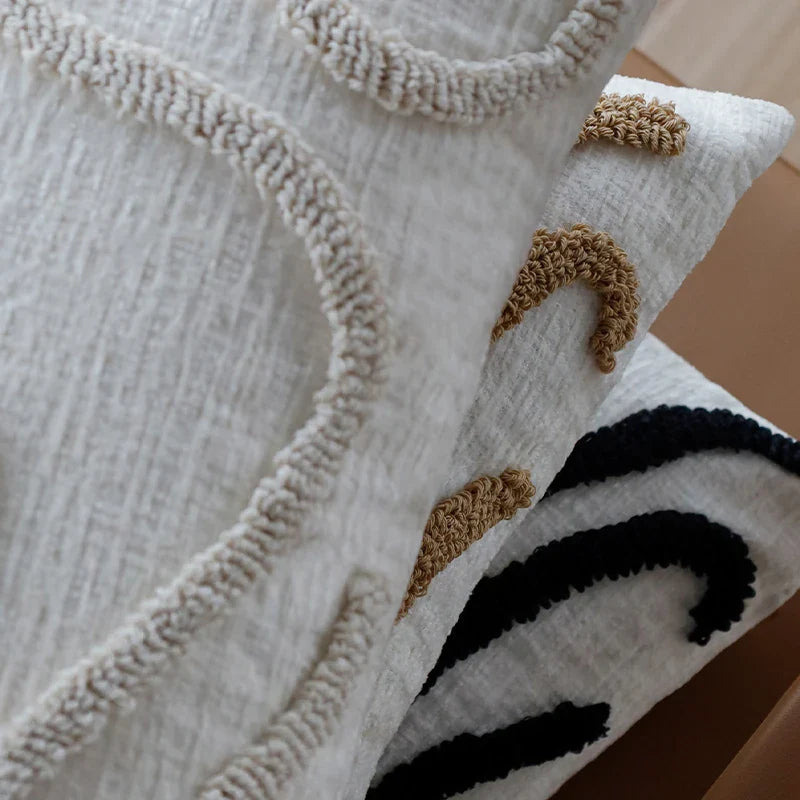 Coussin en Chenille