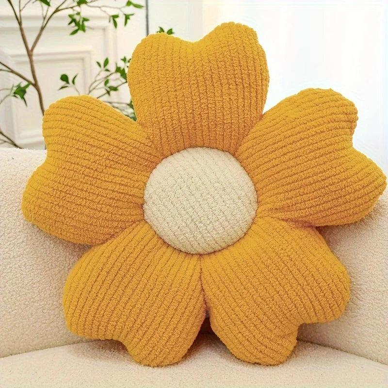 Coussin de salon en velours côtelé