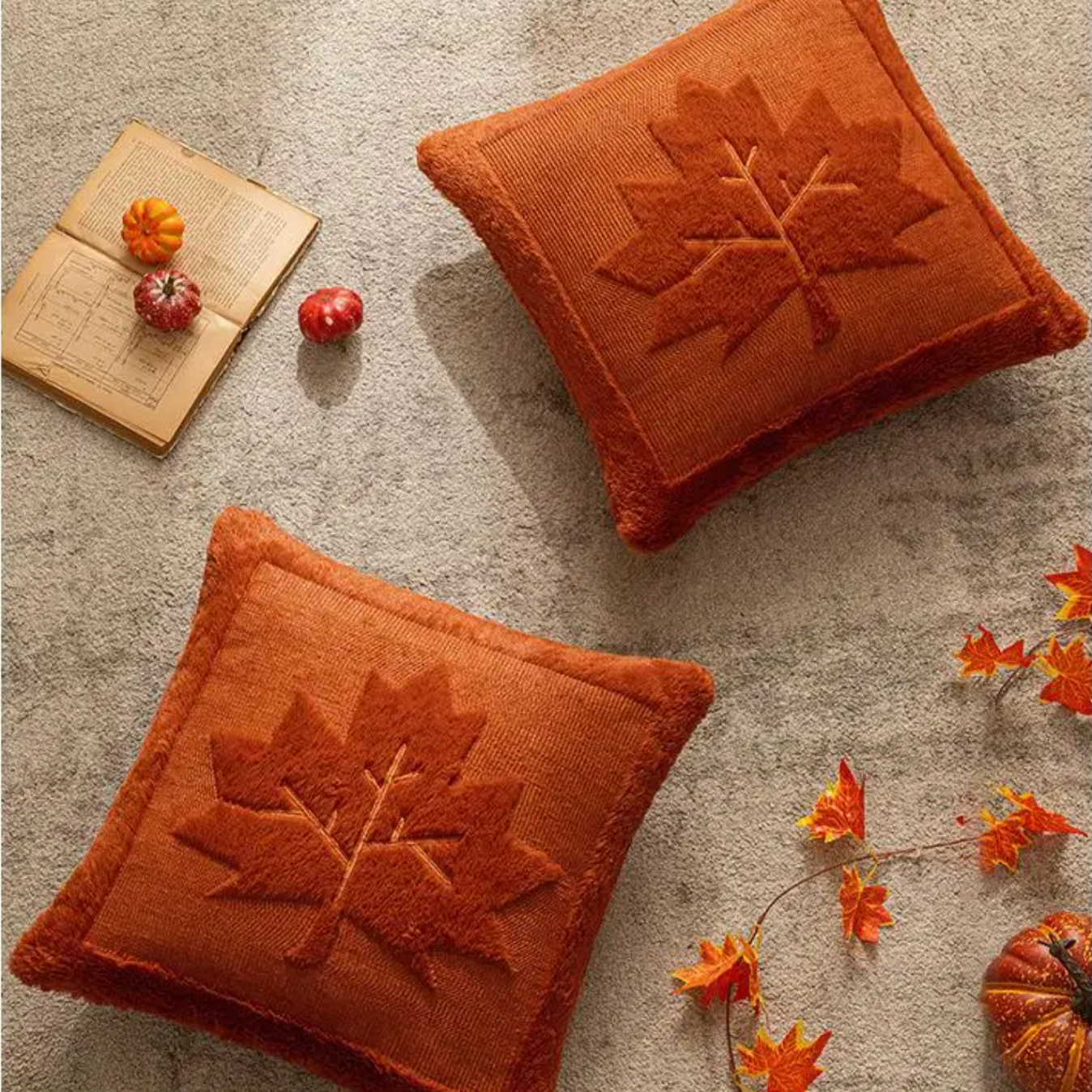 Housse de Coussin Texturée Rusk