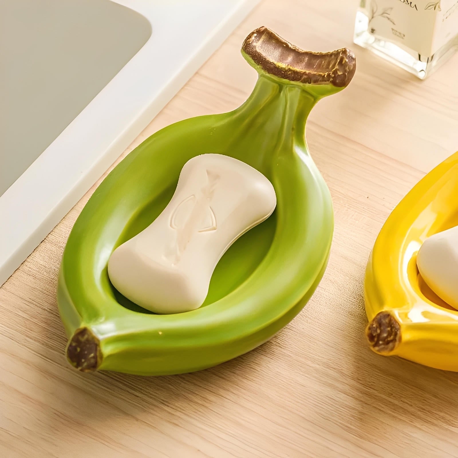 Luno Porte-savon Banane