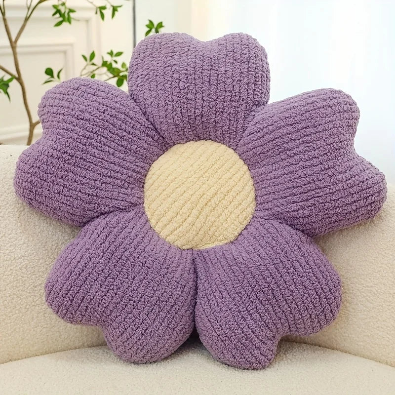 Coussin de salon en velours côtelé