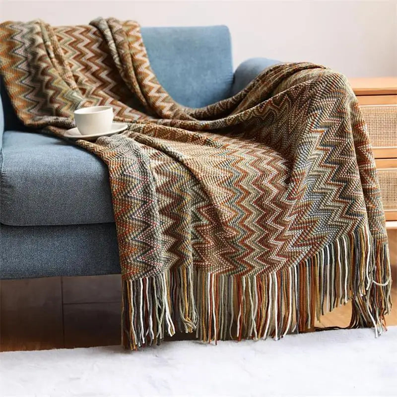 Couverture à Motif Boho