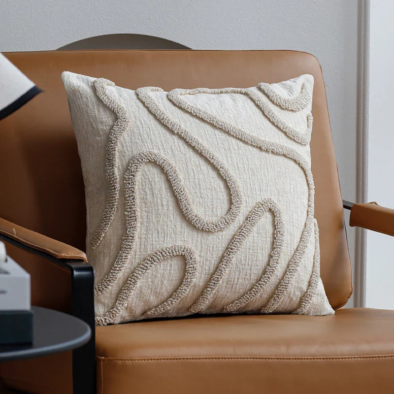 Coussin en Chenille