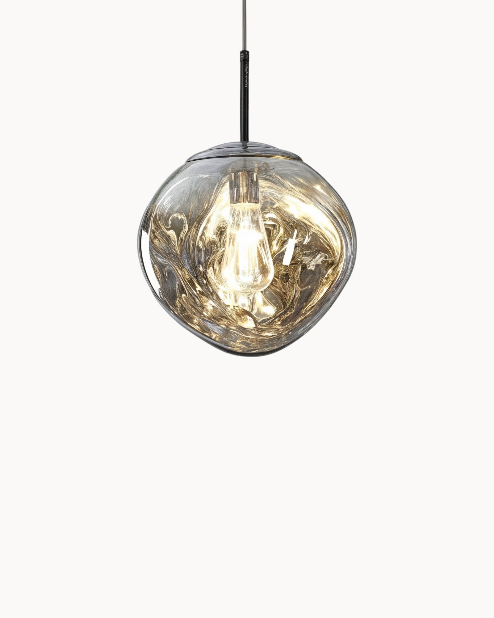 Lys Blå | Suspension LED – Design moderne en acrylique ambre