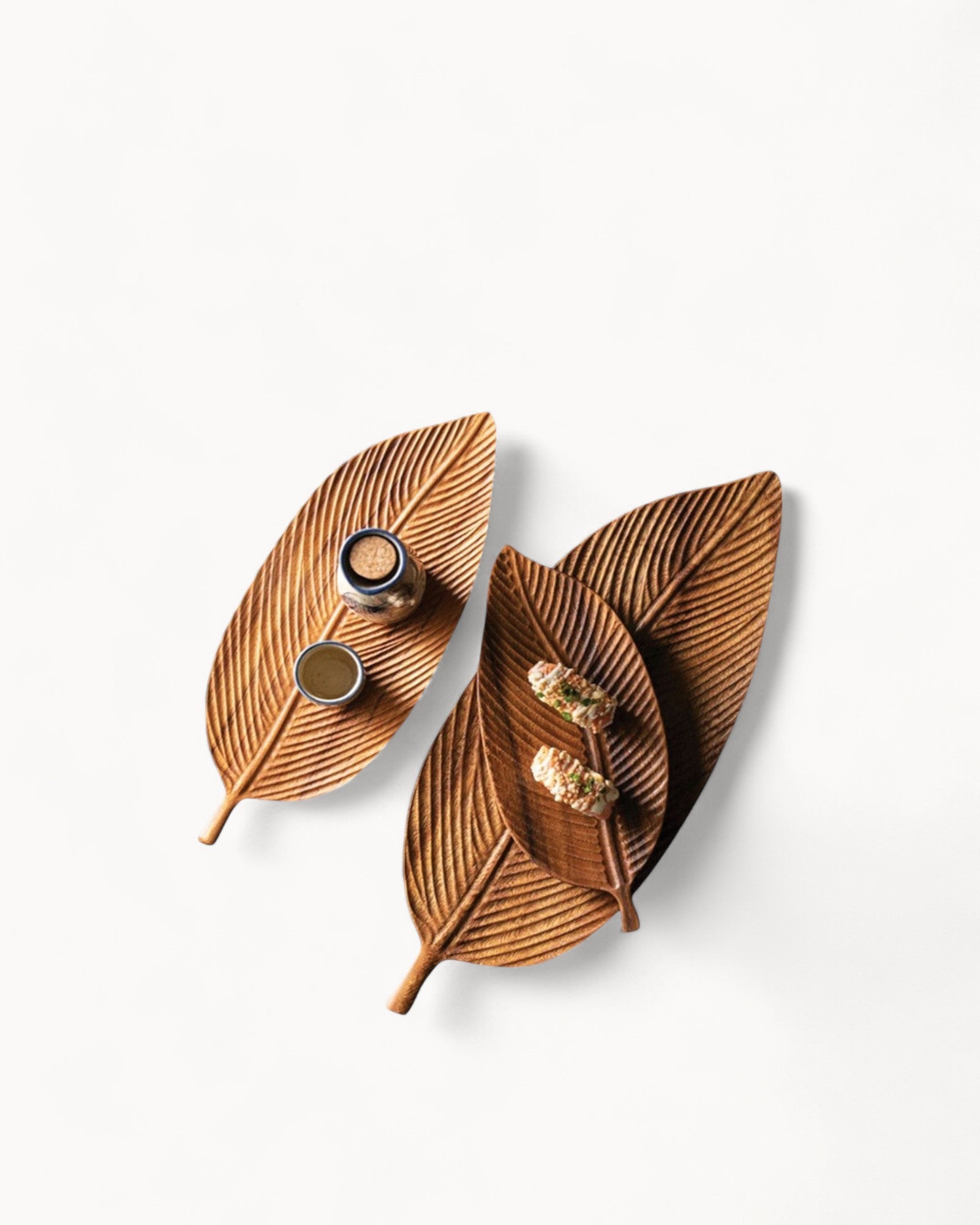 Beaumi | Plateau en bois sculpté – Élégance naturelle