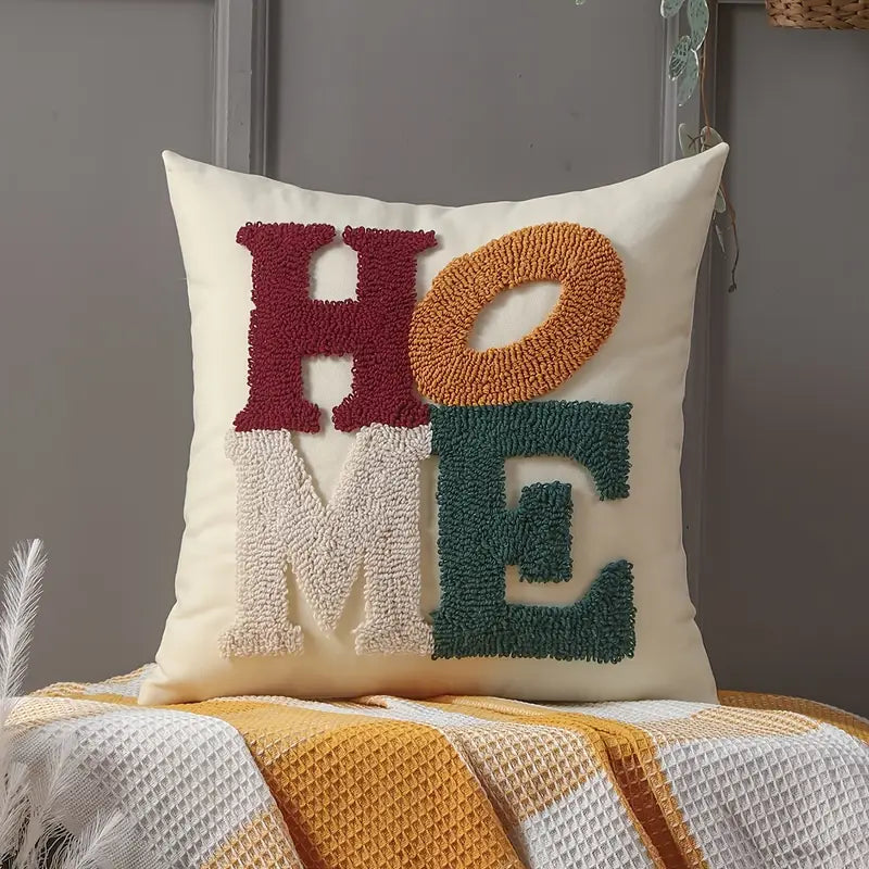 Coussins de maison en coloris tufté