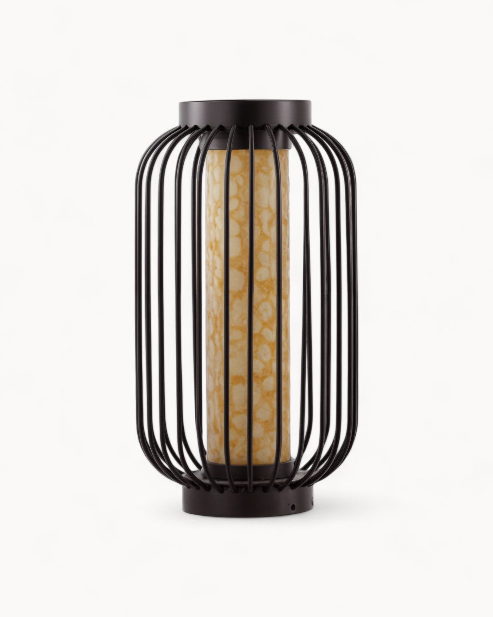 Kuskog | Lampe d'extérieur en métal brun – lumière blanche chaude – IP65---Nordik Luxe | Lampe d'extérieur – Élégance scandinave – Résistante IP65