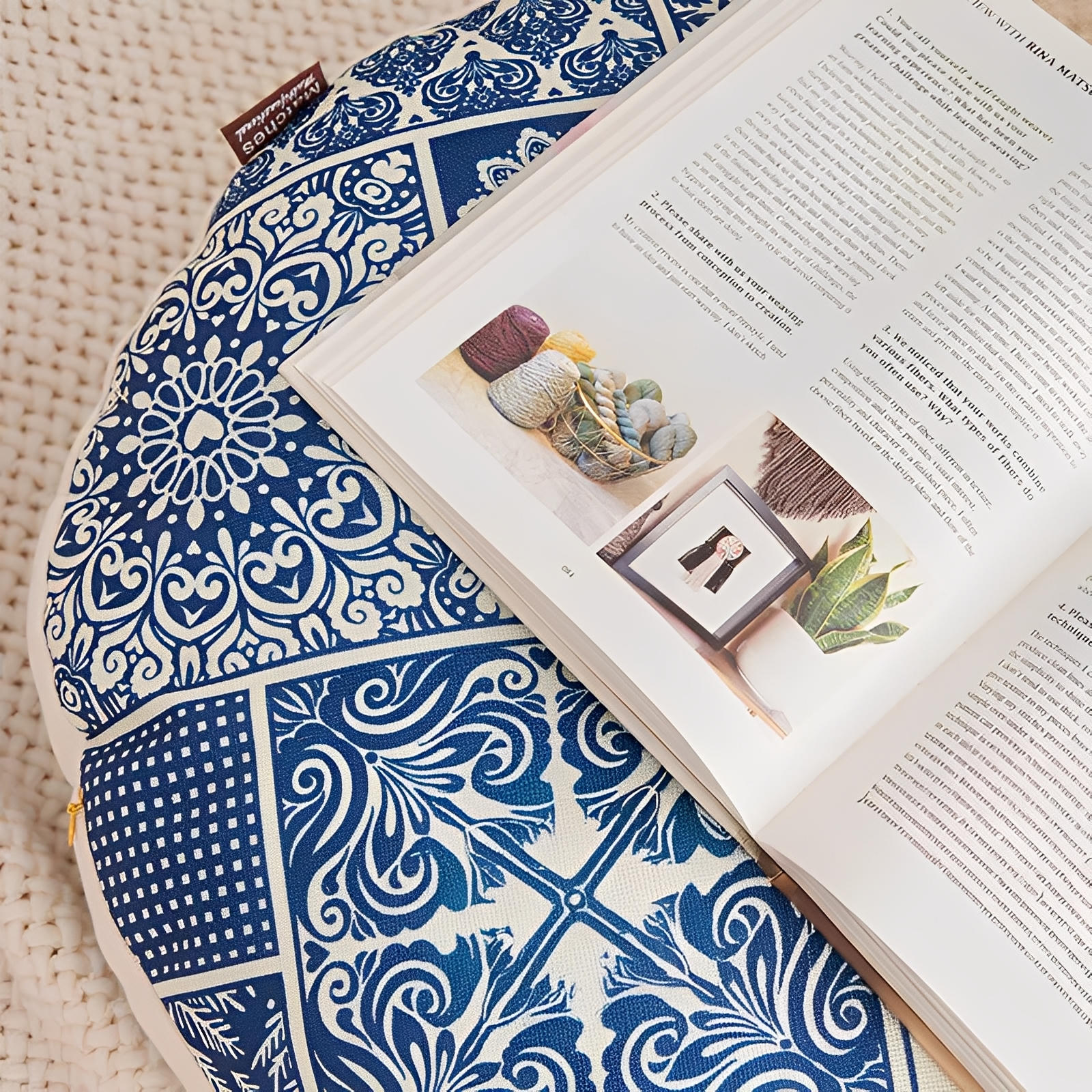 Coussin de sol Mandala