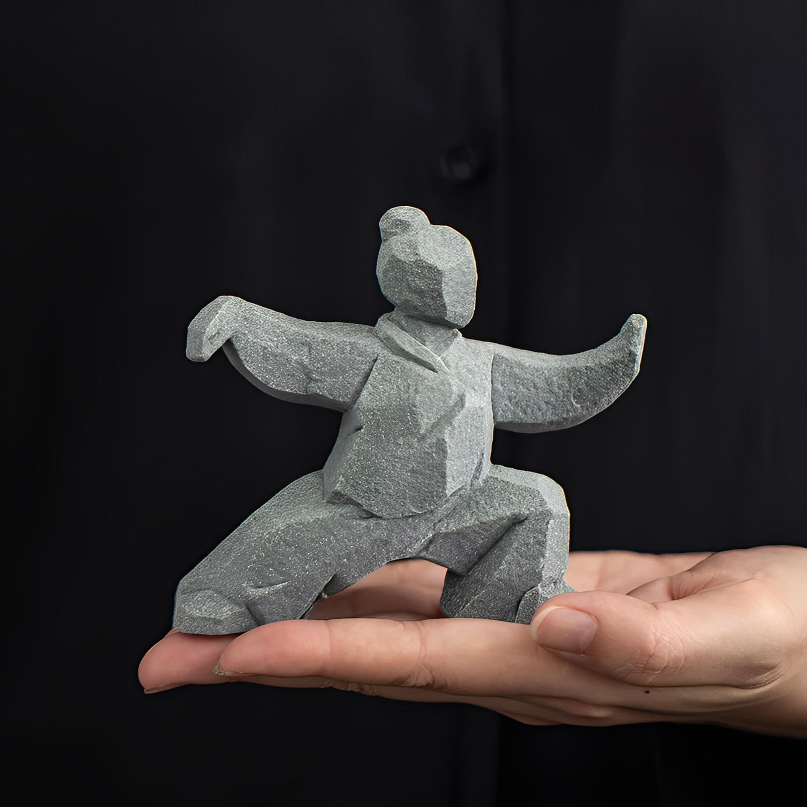 Figurines en Pierre de Flux Wushu