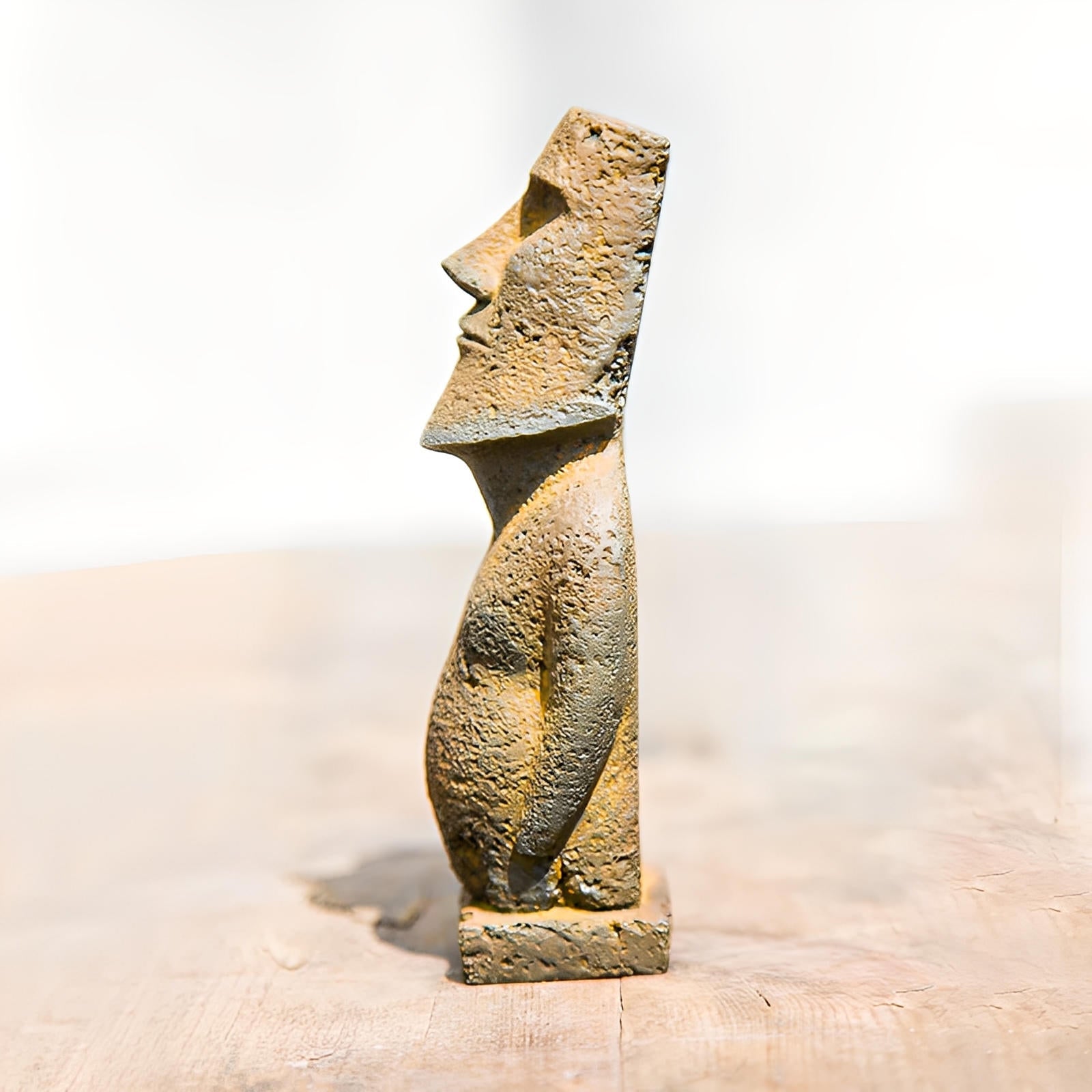Figurines en Pierre Moai Tiki