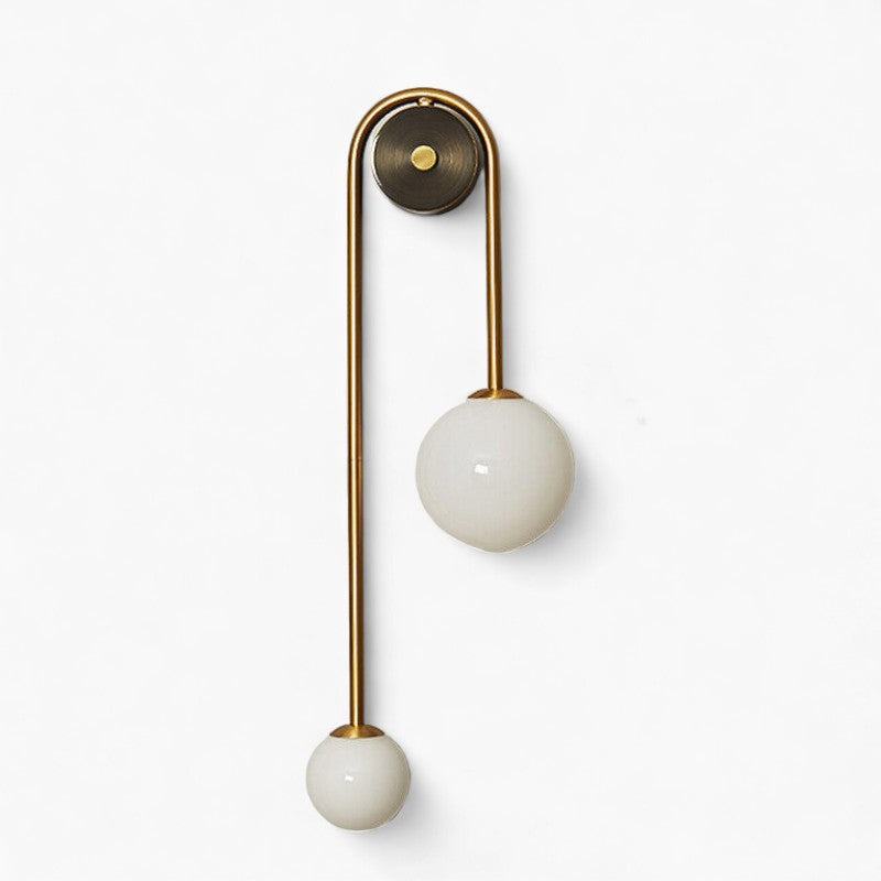 Lumige| Appliques murales LED – or élégant – design scandinave