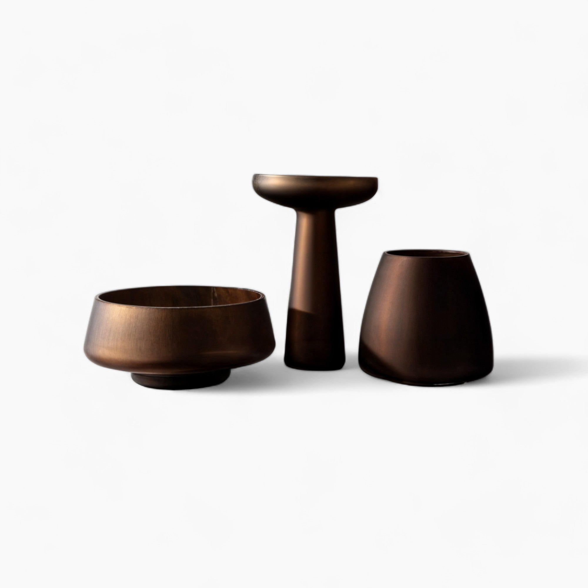 Hemige | Vase en verre dépoli – design moderne – élégance assurée