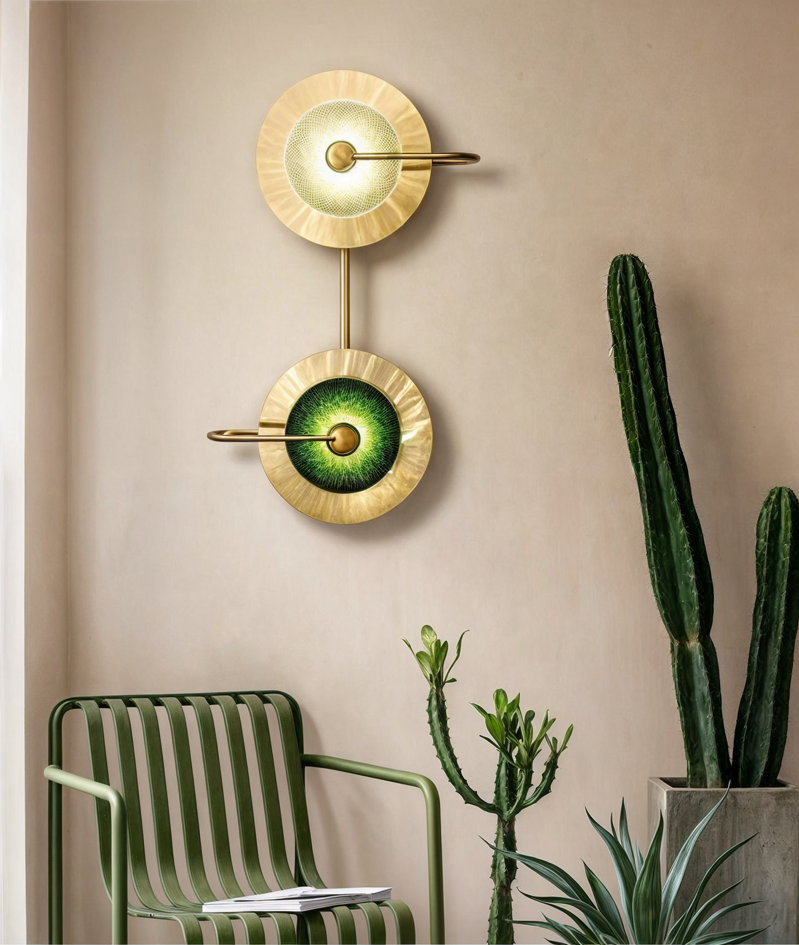 Berhem | Applique Murale en Laiton – Design scandinave élégant
