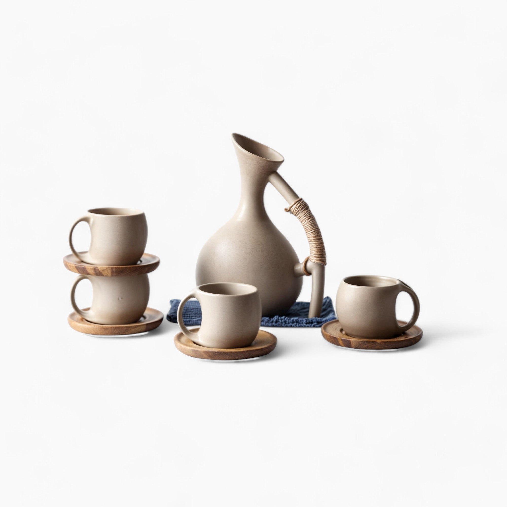 Noreil | Pichet en céramique – glaçure mate – design moderne