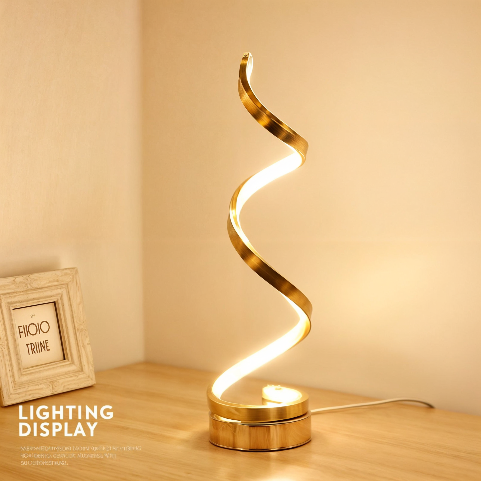 Vent Sol | Lampe de bureau LED courbée – protection des yeux – dimmable